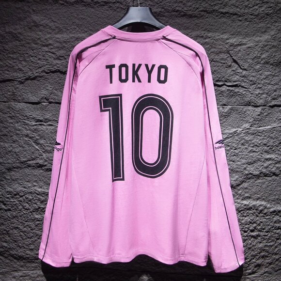 Balenciaga pink long-sleeved T-shirt - Picture 2 of 8